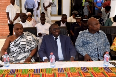 La traditional council rep., Director of RCC and Greater Accra Regional Minister