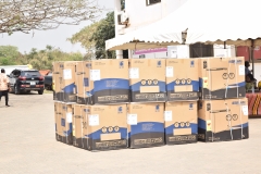 Items to be disbursed.