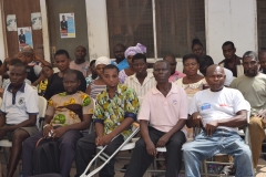 Persons living with Disabilities (cross section) , who attended the 9th batch fund disbursement program.