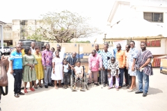 Cross section of recipients of disbursed items